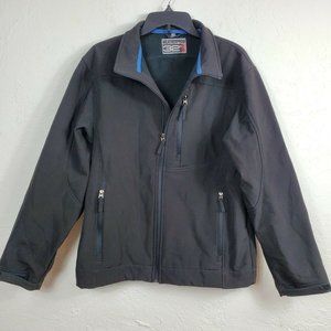 32 Degrees Weatherproof Mens size S Small Black Full Zip Front Jacket Coat